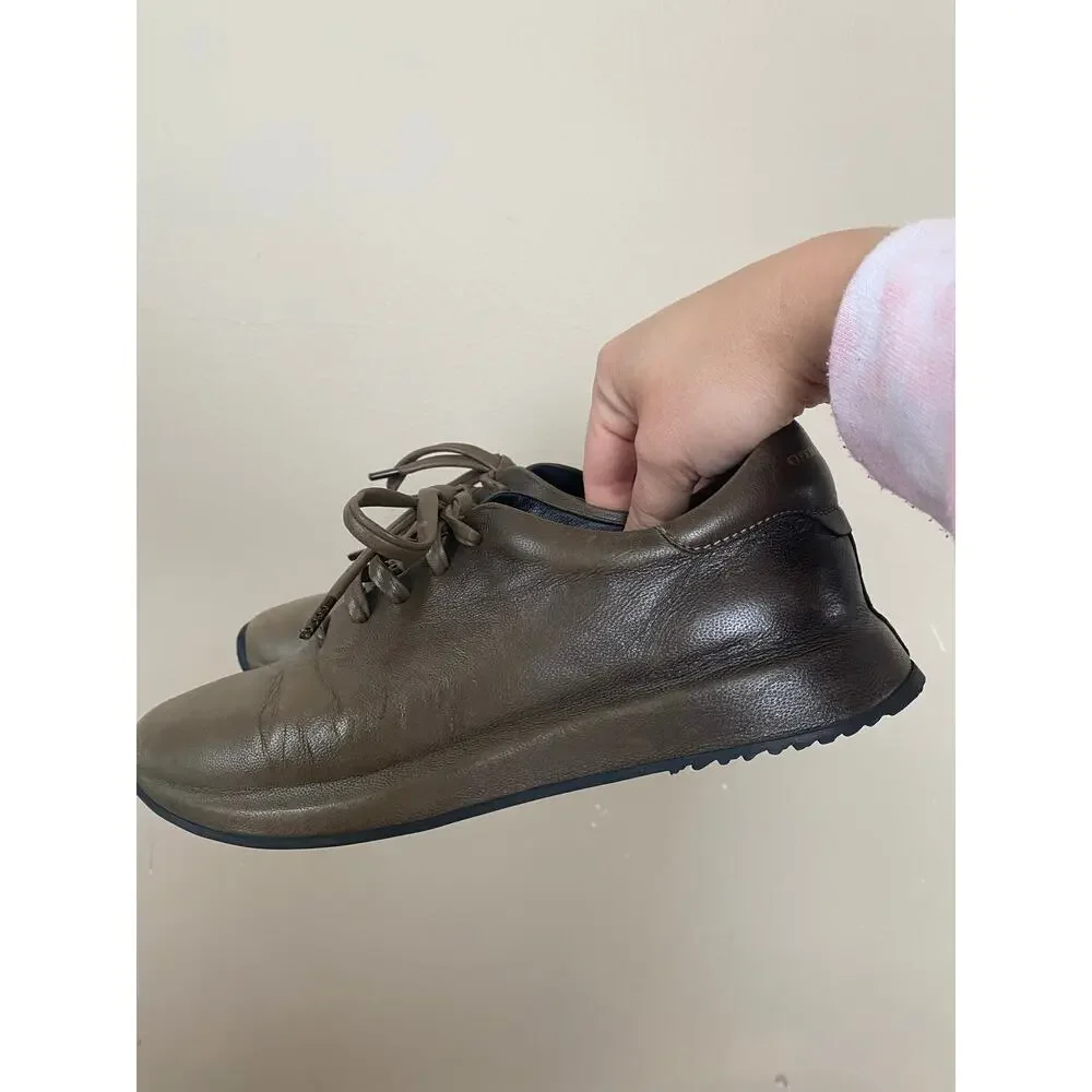 Officine Creative Race 127 leather sneakers green womens 36.5 US 6.5
